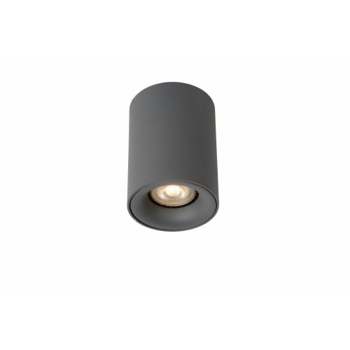 LUCIDE BENTOO-LED Spot Gu10/5W D8 H11cm Grey, bodové svítidlo, bodovka