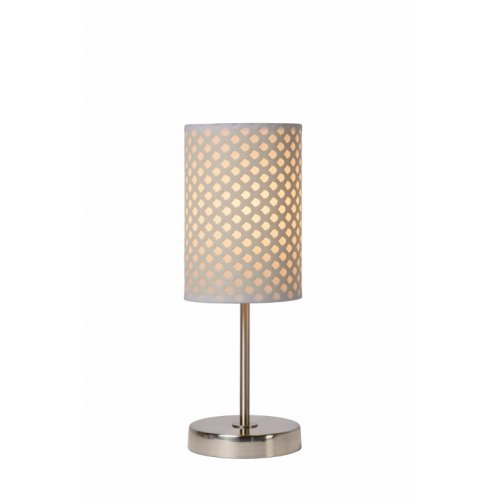 LUCIDE MODA Table Lamp 1xE27 D13 H38cm White, stolní lampa - obrázek