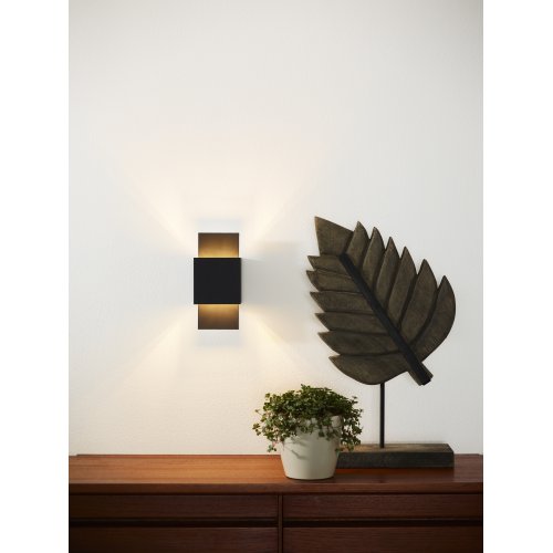 LUCIDE CUBO Wall light 1xG9/40W Black, nástěnné svítidlo - obrázek