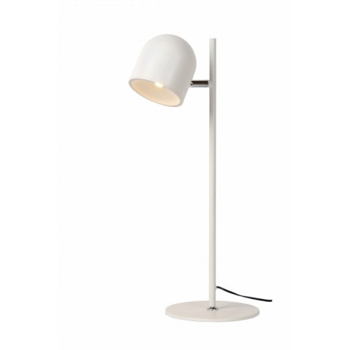 LUCIDE SKANSKA-LED Desk lamp 5W W16 H46cm White, stolní lampa - obrázek