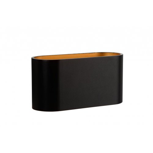 LUCIDE XERA Wall light 1xG9 H8 W8 L16cm Gold/Black, nástěnné svítidlo - obrázek