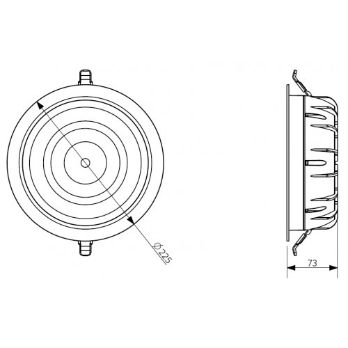 OPPLE LED Downlight 140057152 LEDDownlightRc-P-HG R200-15W-3000