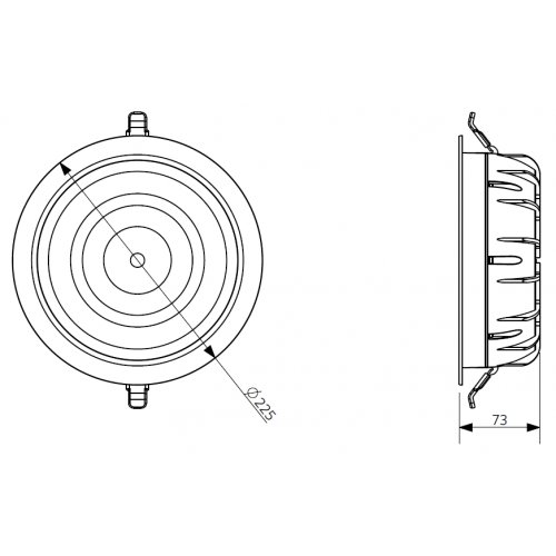 OPPLE LED Downlight 140057168 LEDDownlightRc-P-MW R200-15W-3000