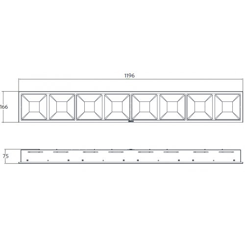 OPPLE LED Panel 140046188 LEDPanelRc-G Re166-21W-DALI-4000-WH-CT