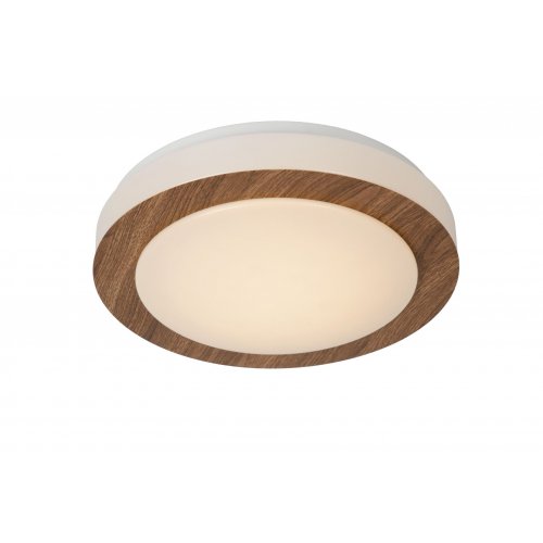 LUCIDE DIMY Ceiling Lamp LED Dimmable 12W D28cm, Dark Wood, stropní svítidlo - obrázek