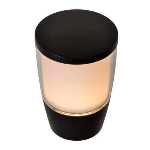 LUCIDE NINKE Outdoor Wall Light IP54 GU10/5W H16cm Black, venkovní svítidlo - obrázek