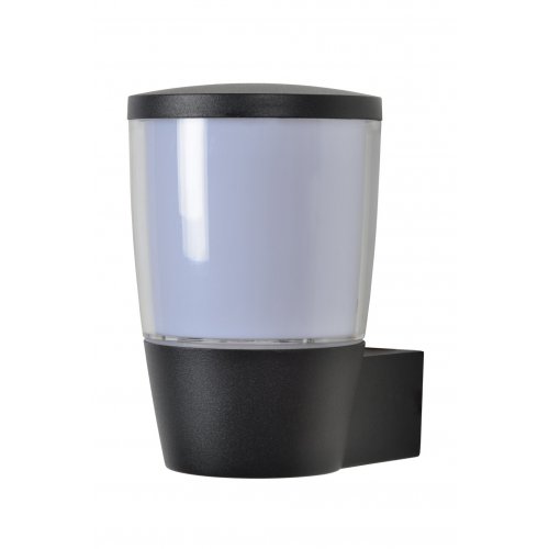 LUCIDE NINKE Outdoor Wall Light IP54 GU10/5W H16cm Black, venkovní svítidlo - obrázek