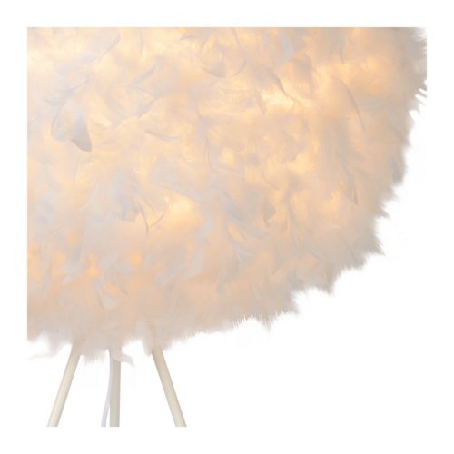 LUCIDE GOOSY SOFT Floor Lamp E27 D50cm White, stojací lampa - obrázek