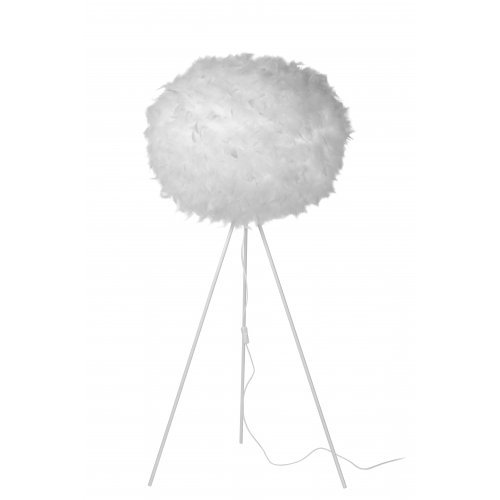 LUCIDE GOOSY SOFT Floor Lamp E27 D50cm White, stojací lampa - obrázek