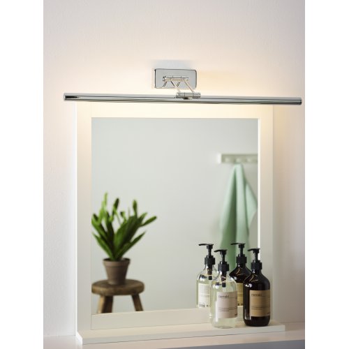 LUCIDE GAVIN Wall Light LED 12W L63cm Chrome, nástěnné svítidlo