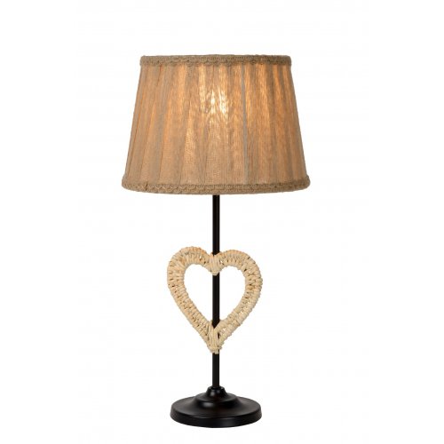 LUCIDE SHIRLY Table Lamp Heart E27, stolní lampa - obrázek