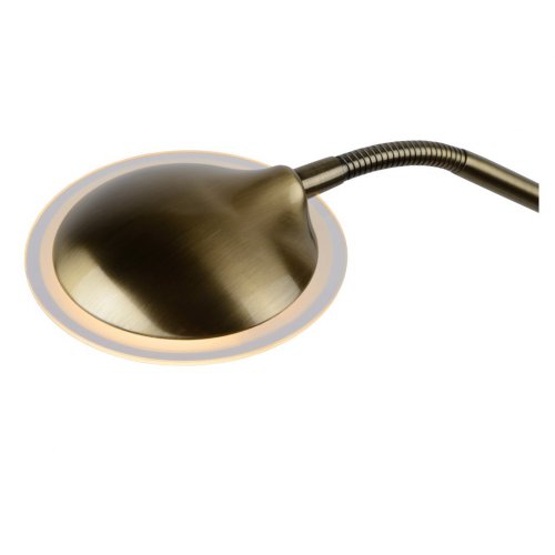 LUCIDE CHAMPION-LED Floor Lamp 20W +4W H180 cm Bronze, stojací lampa - obrázek