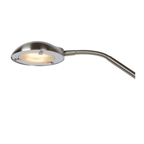 LUCIDE ZENITH LED Floorlamp LED 20W Satin Chrome, stojací lampa - obrázek