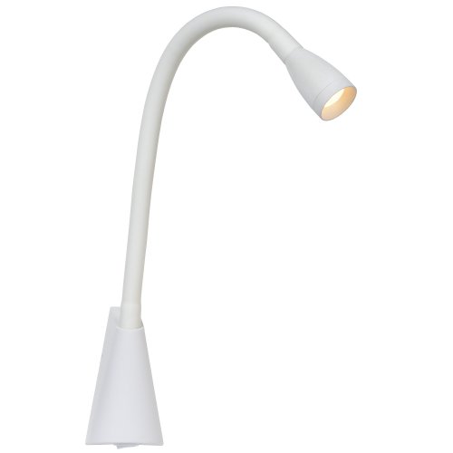 LUCIDE GALEN Bedside Lamp LED 3W White, nástěnné svítidlo - obrázek