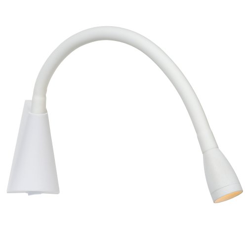 LUCIDE GALEN Bedside Lamp LED 3W White, nástěnné svítidlo - obrázek