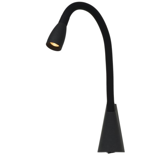 LUCIDE GALEN Bedside Lamp LED 3W Black, nástěnné svítidlo - obrázek