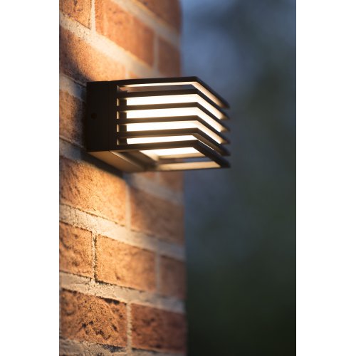 LUCIDE MALTA Wall Light LED 5,4W 3000K Black, venkovní svítidlo - obrázek