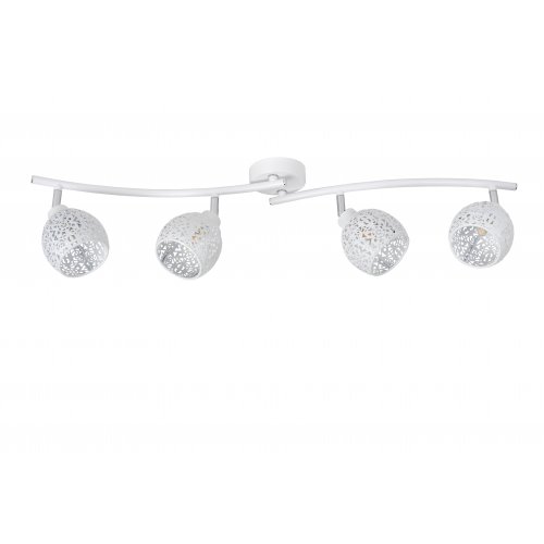 LUCIDE TAHAR Spot 4xG9 9cm H13cm L78cm White, bodové svítidlo, bodovka - obrázek
