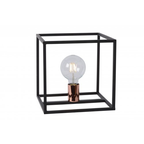 LUCIDE ARTHUR Table Lamp E27 25x25x25cm Black,stolní lampa