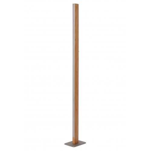 LUCIDE SYTZE Floor Lamp LED 30W 2400LM Light Wood, stojací lampa - obrázek