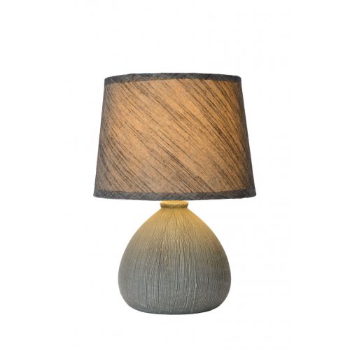 LUCIDE RAMZI Table Lamp E14 H26cm Grey stolní lampa
