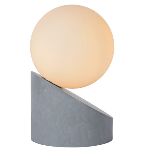 LUCIDE LEN Table Lamp G9 Grey, stolní lampa - obrázek