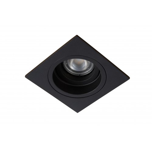 LUCIDE EMBED Downlight Square GU10 Black, bodové svítidlo, bodovka - obrázek