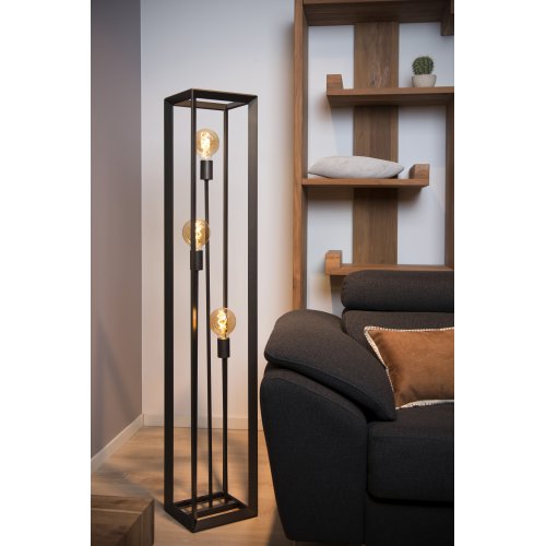 LUCIDE THOR Floor Lamp 3xE27 H140cm Iron Grey, stojací lampa