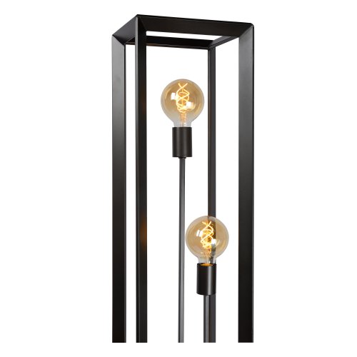 LUCIDE THOR Floor Lamp 3xE27 H140cm Iron Grey, stojací lampa - obrázek