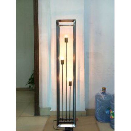 LUCIDE THOR Floor Lamp 3xE27 H140cm Iron Grey, stojací lampa - obrázek