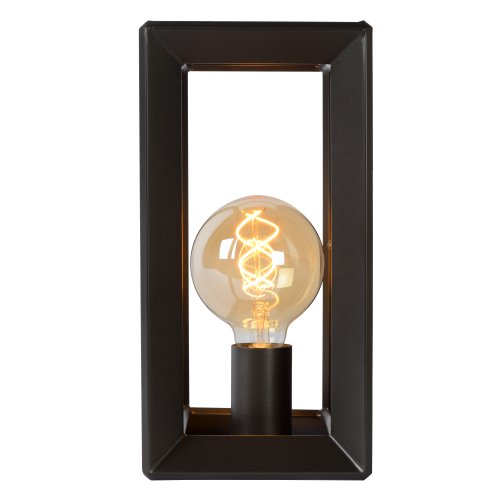 LUCIDE THOR Wall Light E27 L18 W51 H30cm Iron Grey, nástěnné svítidlo - obrázek