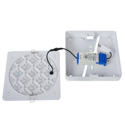 LUCIDE CERES Ceiling Light LED 30W 21.5x21.5x5cm White, stropní svítidlo - obrázek