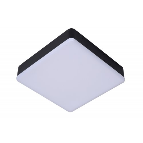 LUCIDE CERES Ceiling Light LED 30W 21,5x21,5x5cm Black, stropní svítidlo - obrázek