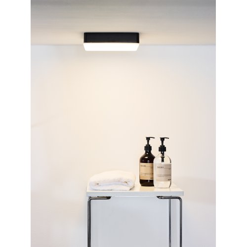 LUCIDE CERES Ceiling Light LED 30W 21,5x21,5x5cm Black, stropní svítidlo - obrázek