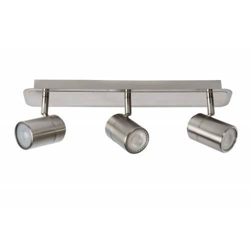 LUCIDE LENNERT Spot 3xGU10/5W Satin Chrome, bodové svítidlo, bodovka - obrázek
