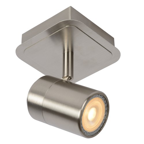 LUCIDE LENNERT Spot GU10/5W Satin Chrome, bodové svítidlo, bodovka - obrázek
