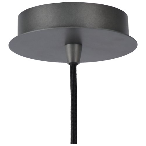 LUCIDE MALUNGA Pendant E27 25cm Grey, závěsné svítidlo, lustr - obrázek