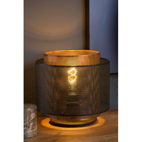 LUCIDE ORRIN Table Lamp E27 Black, stolní lampa - obrázek