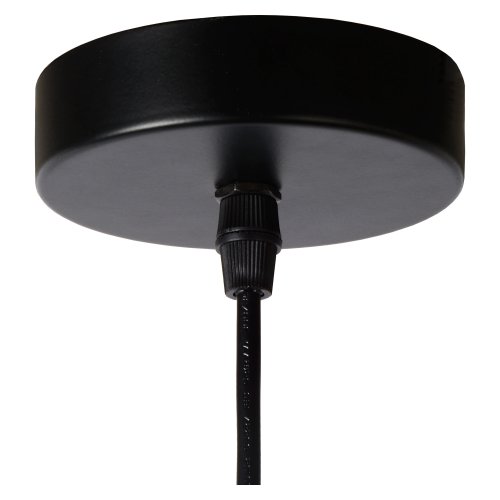 LUCIDE ORRIN Pendant E27 34cm Black, závěsné svítidlo, lustr - obrázek