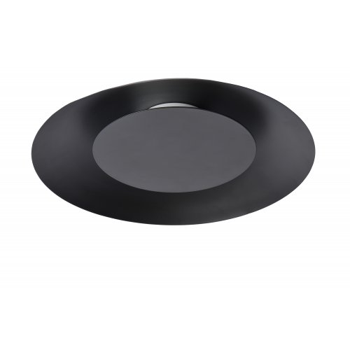 LUCIDE FOSKAL Ceiling Light LED 12W D34,5cm Black, stropní svítidlo - obrázek