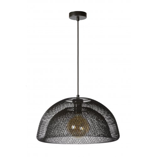 LUCIDE MESH Pendant E27 H25cm Black, závěsné svítidlo, lustr - obrázek