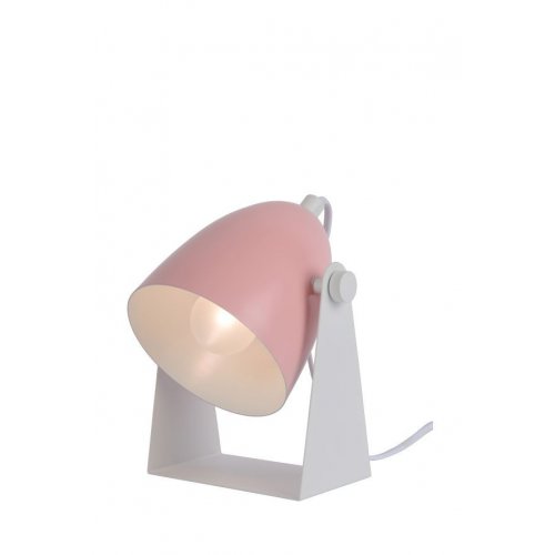 LUCIDE CHAGO Table Lamp E14 13x15x19cm Pink, stolní lampa - obrázek