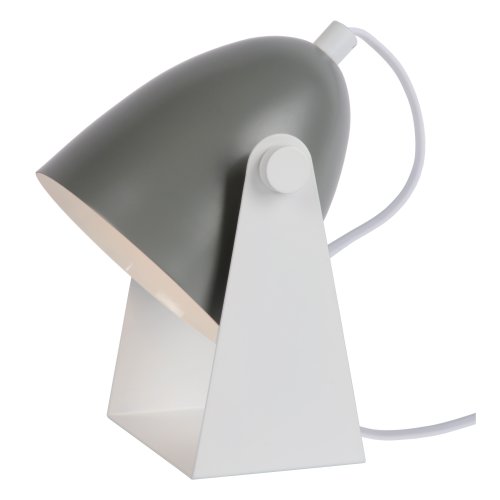 LUCIDE CHAGO Table Lamp E14 13x15x19cm Grey, stolní lampa - obrázek