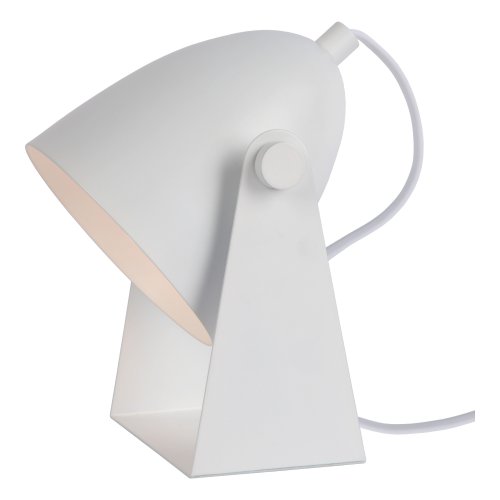 LUCIDE CHAGO Table Lamp E14 13x15x19cm White, stolní lampa - obrázek