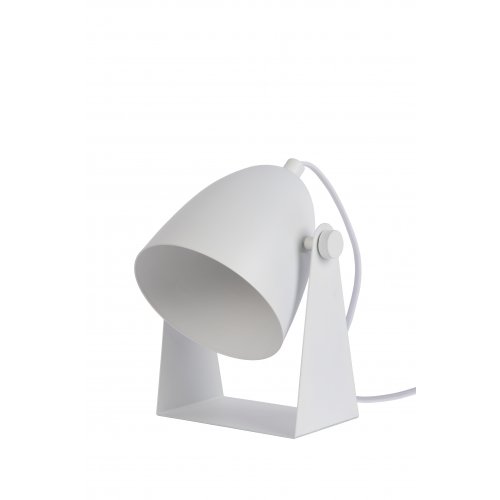 LUCIDE CHAGO Table Lamp E14 13x15x19cm White, stolní lampa - obrázek