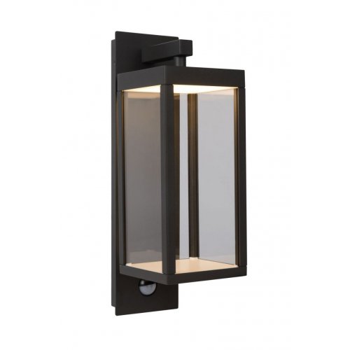 LUCIDE CLAIRETTE Wall Light LED 15W IP54 Black, venkovní nástěnné svítidlo - obrázek