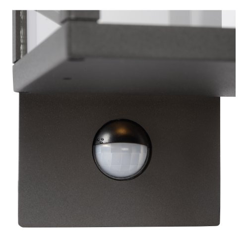 LUCIDE CLAIRETTE Wall Light LED 15W IP54 Black, venkovní nástěnné svítidlo - obrázek