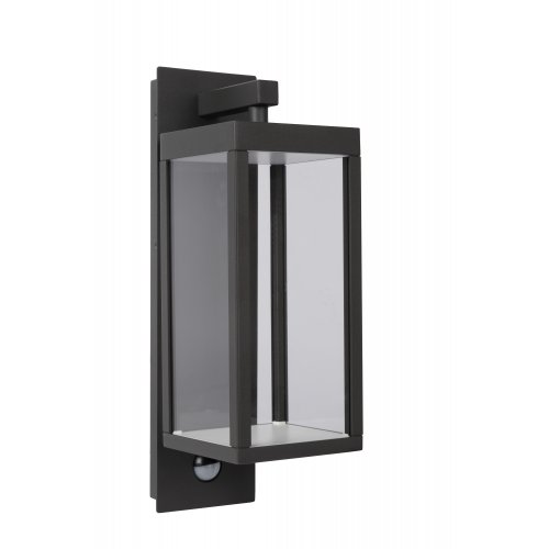 LUCIDE CLAIRETTE Wall Light LED 15W IP54 Black, venkovní nástěnné svítidlo - obrázek