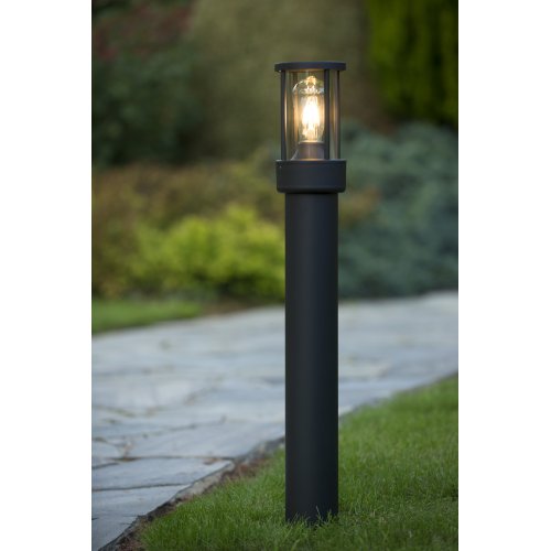 LUCIDE LORI Bollard E27 IP44 H80cm Black, venkovní svítidlo - obrázek