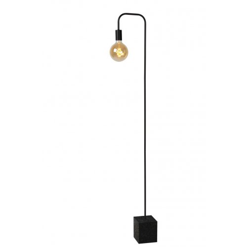 LUCIDE LORIN Floorlamp E27 14/28/160cm Zwart stojací lampa - obrázek